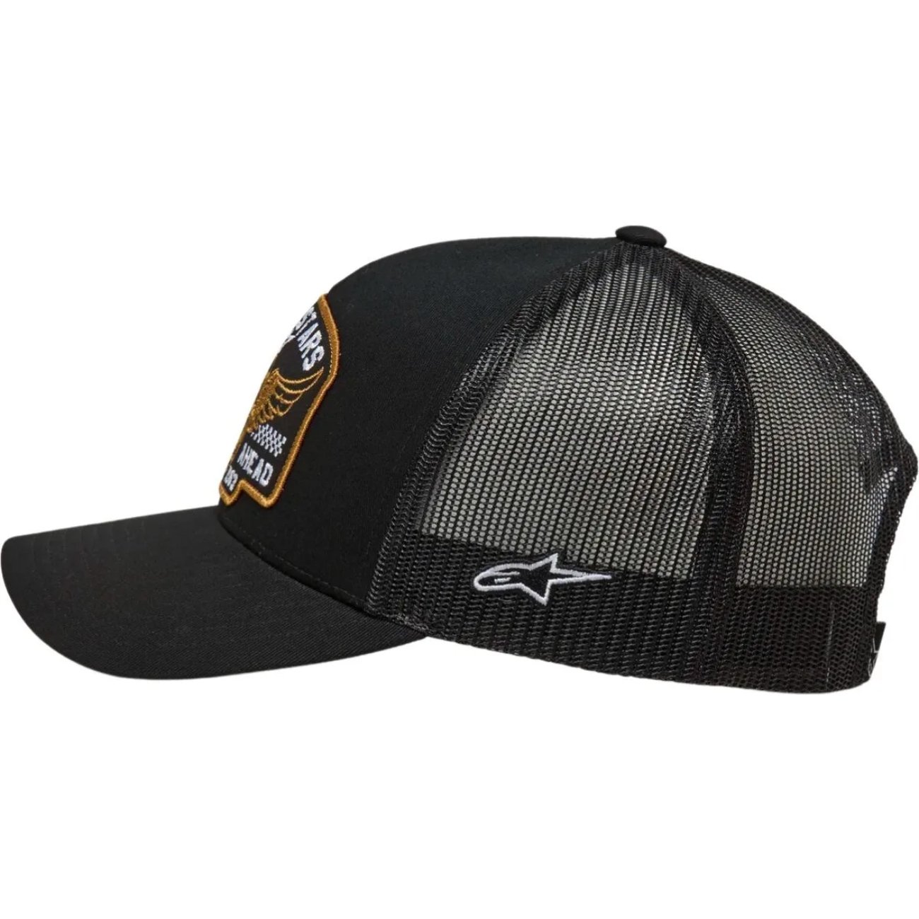 Bone Alpinestars Heritage Patch Trucker Preto