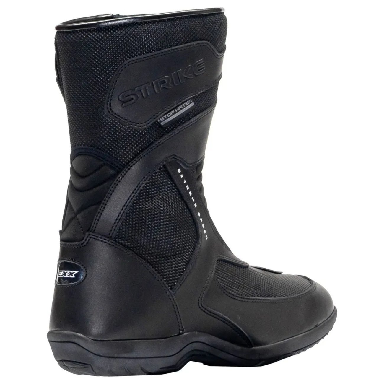 Bota Motociclista Texx Strike V2 Impermeável Preta