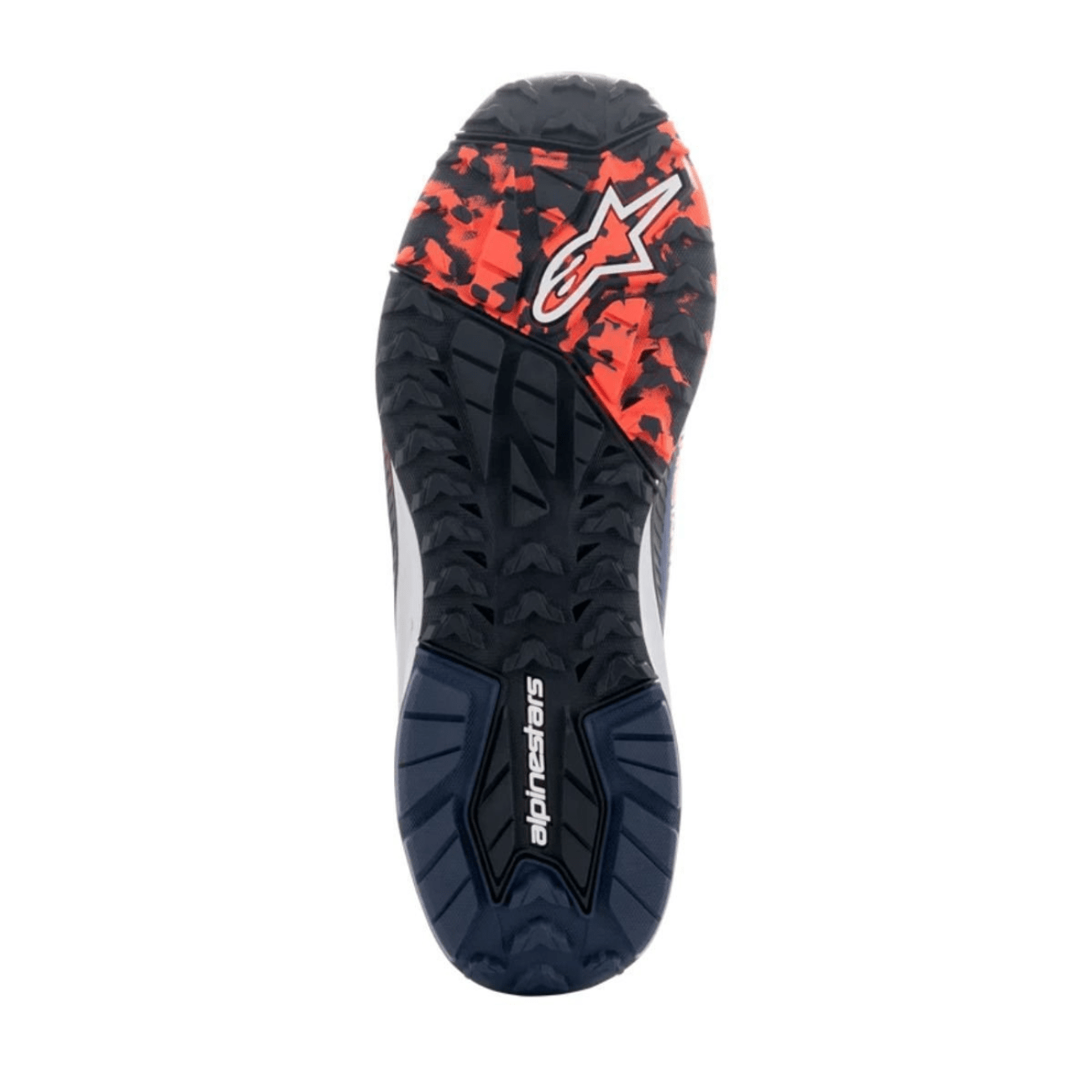 Bota Tenis Pilotagem Alpinestars Speedforce XR Azul Preta Vermelha Cinza