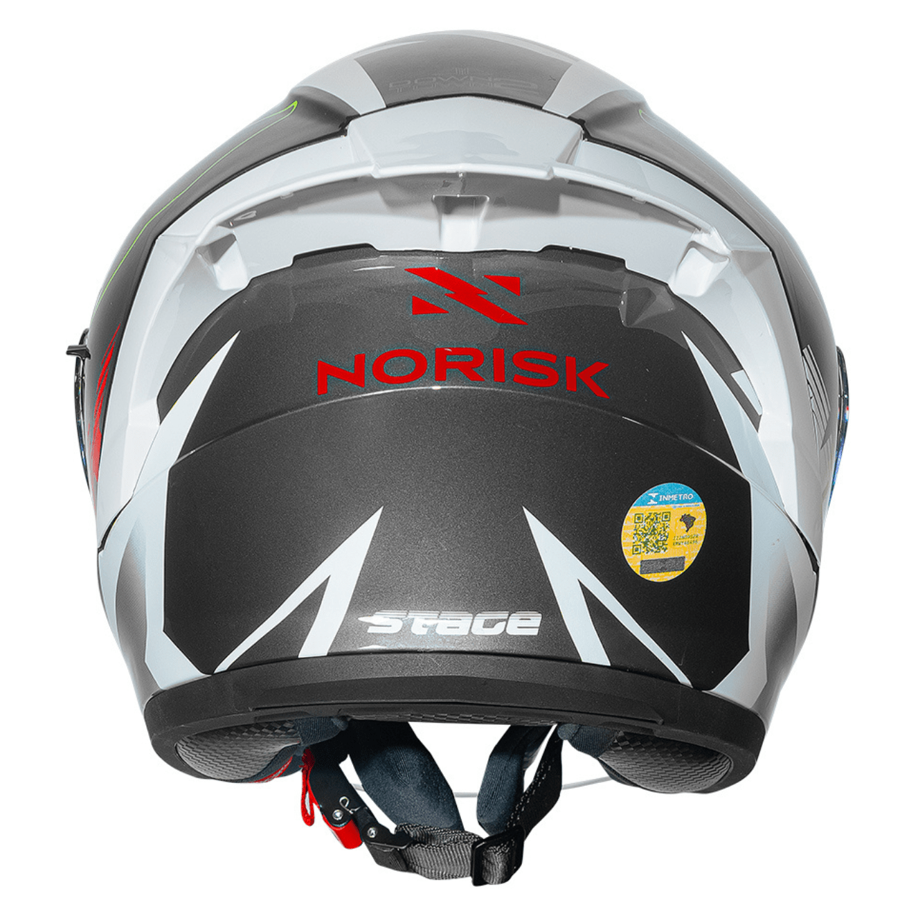 Capacete Aberto Norisk Downtown 2 Stage Titanium Branco