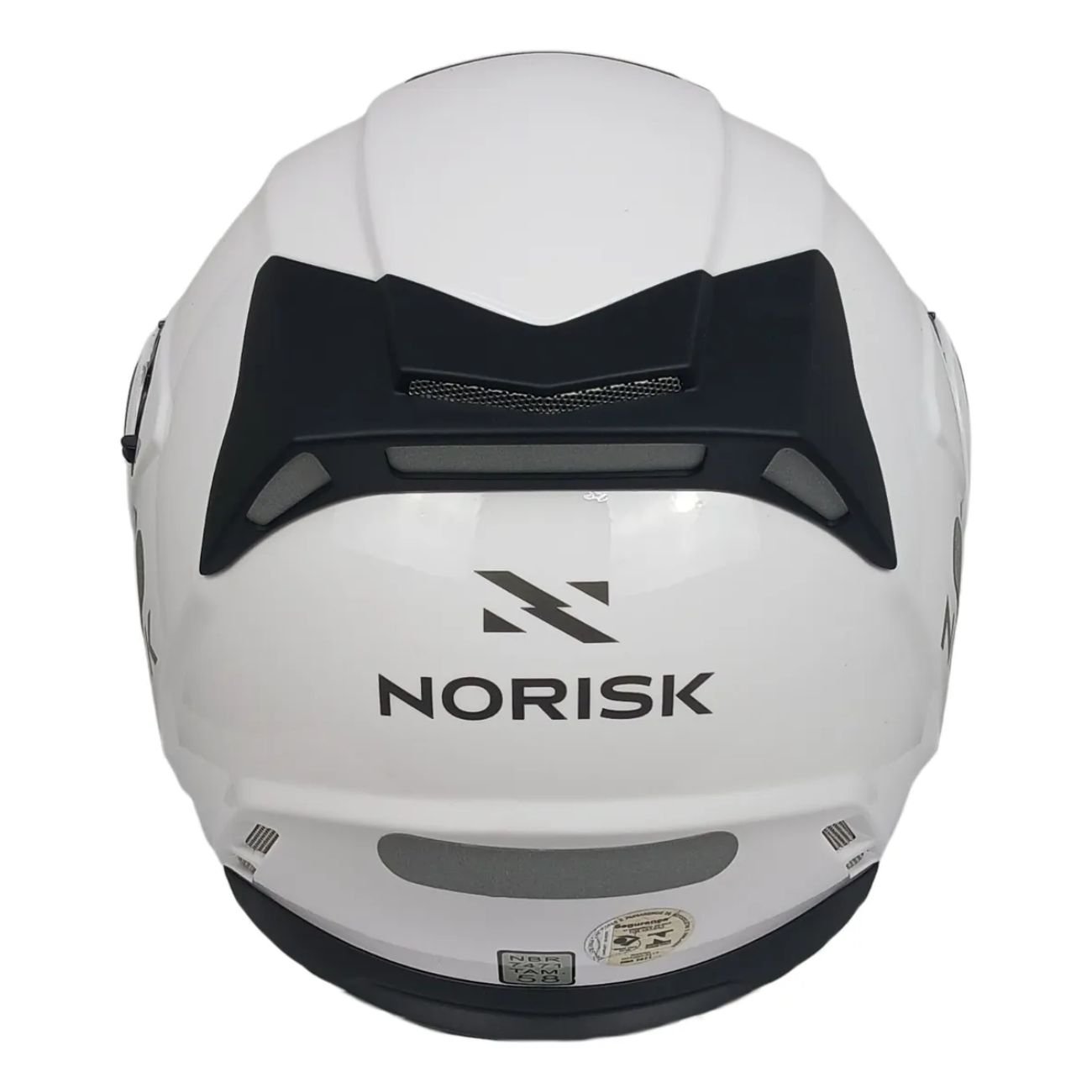 Capacete Articulado Norisk Ff345 Route Monocolor Branco Original