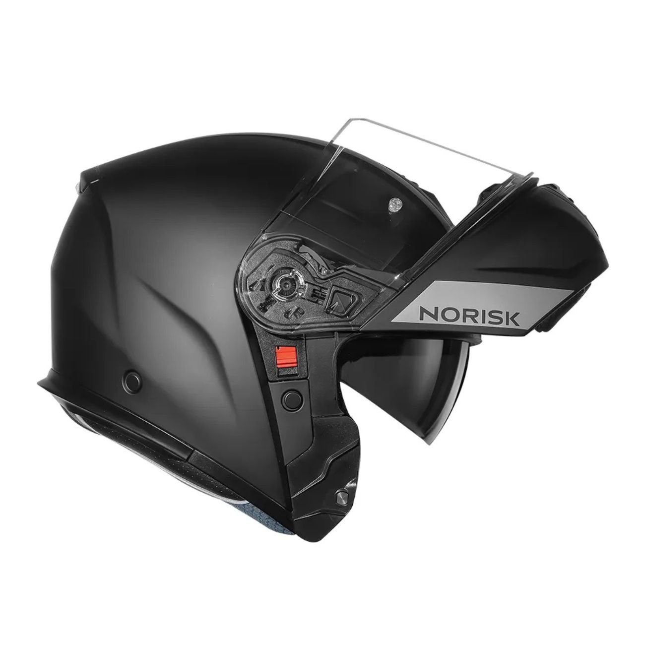 Capacete Articulado Norisk Vortex Monocolor Preto Fosco
