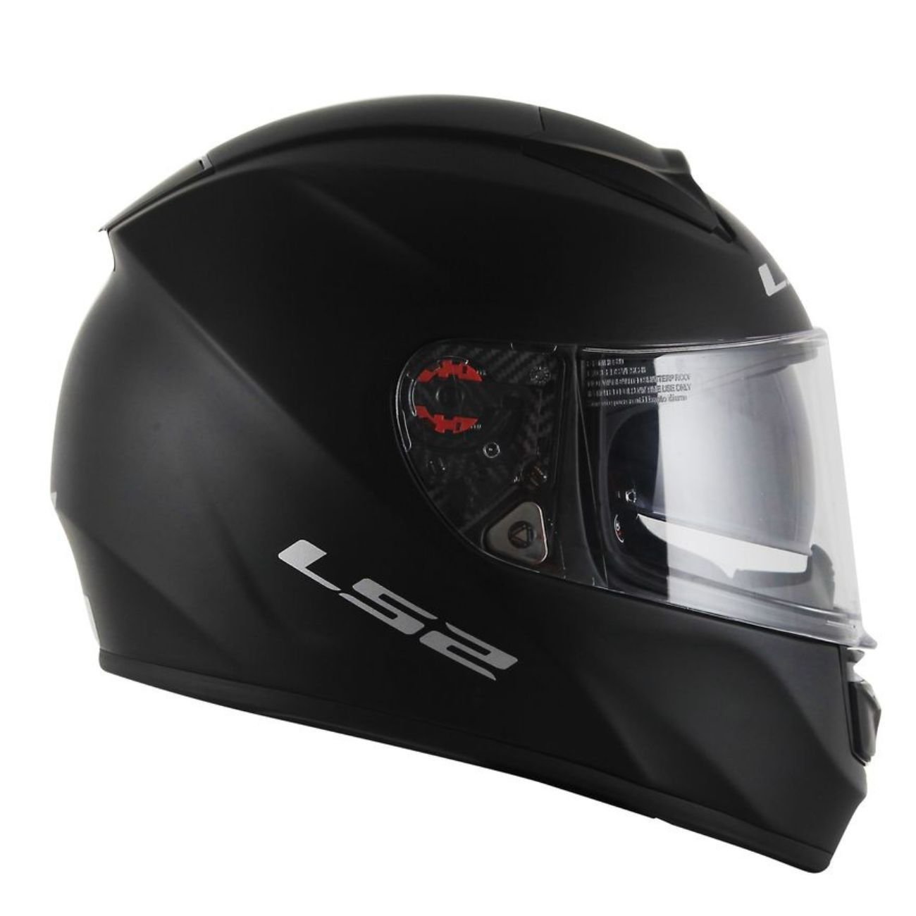 Capacete Fechado LS2 FF397 Vector Monocolor Preto Fosco