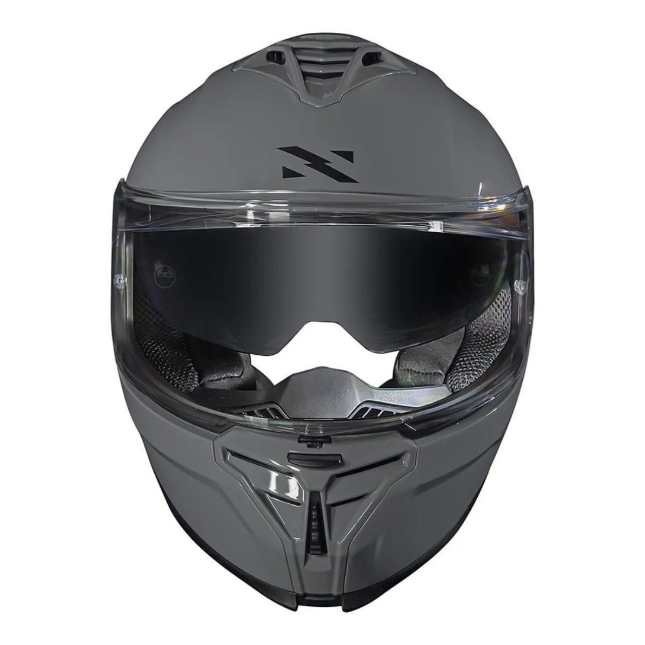 Capacete Fechado Norisk Strada 2 Monocolor Nardo Cinza Original