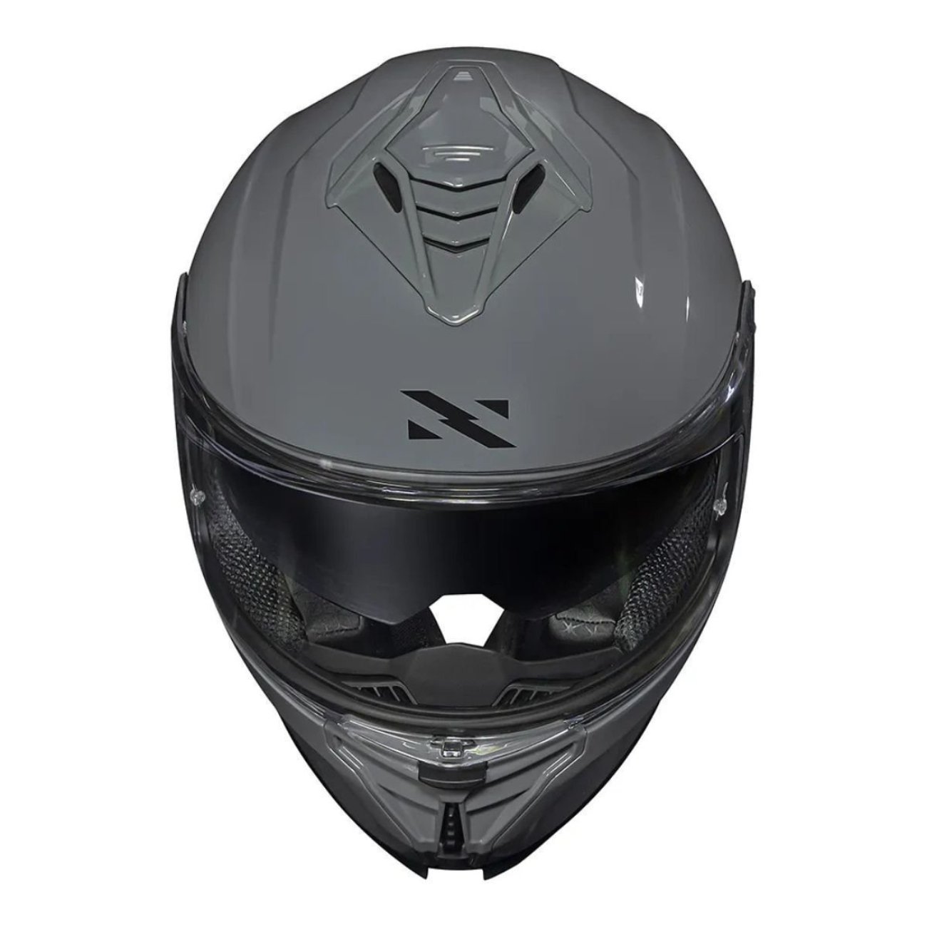 Capacete Fechado Norisk Strada 2 Monocolor Nardo Cinza Original