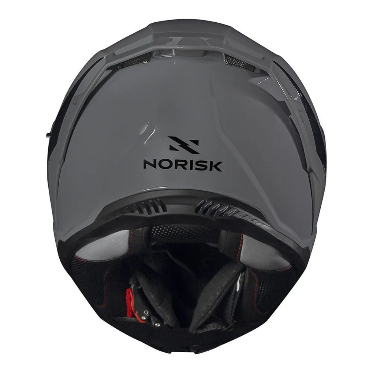 Capacete Fechado Norisk Strada 2 Monocolor Nardo Cinza Original