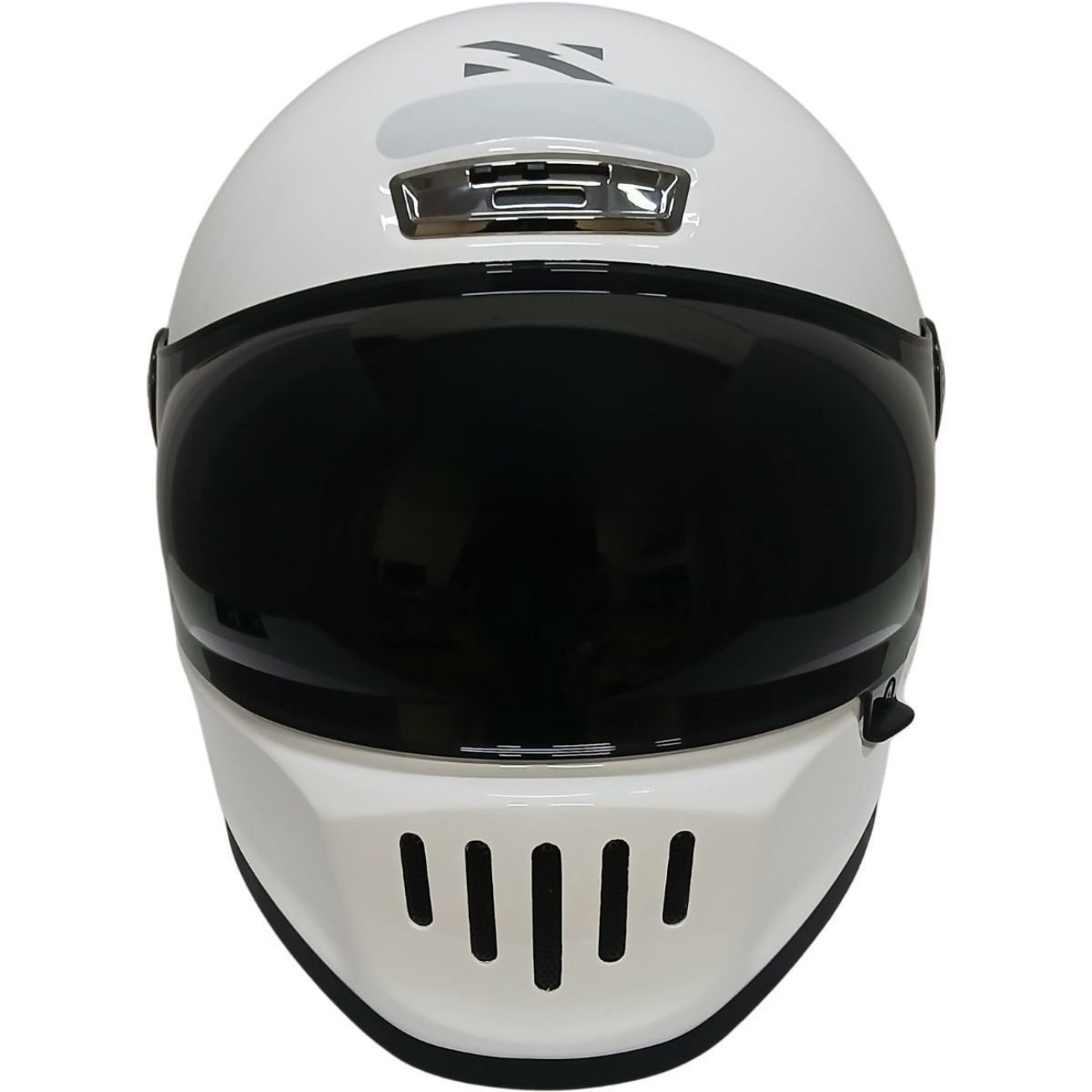 Capacete Fechado Norisk V8 Monocolor Branco