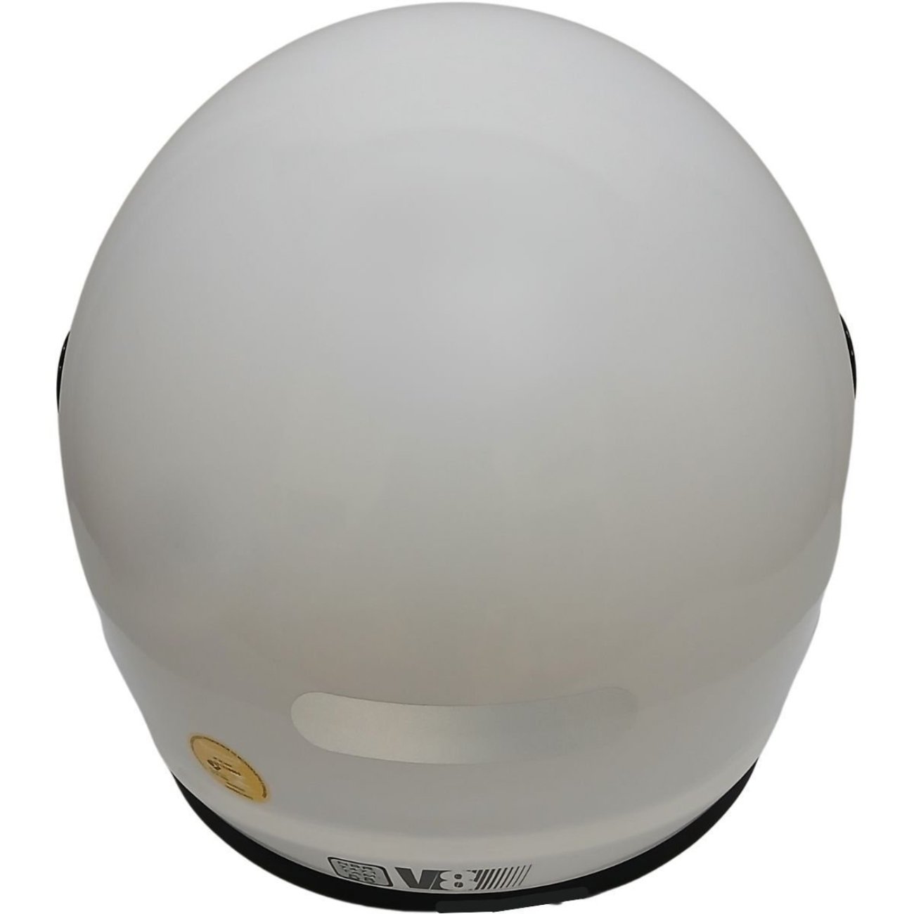 Capacete Fechado Norisk V8 Monocolor Branco