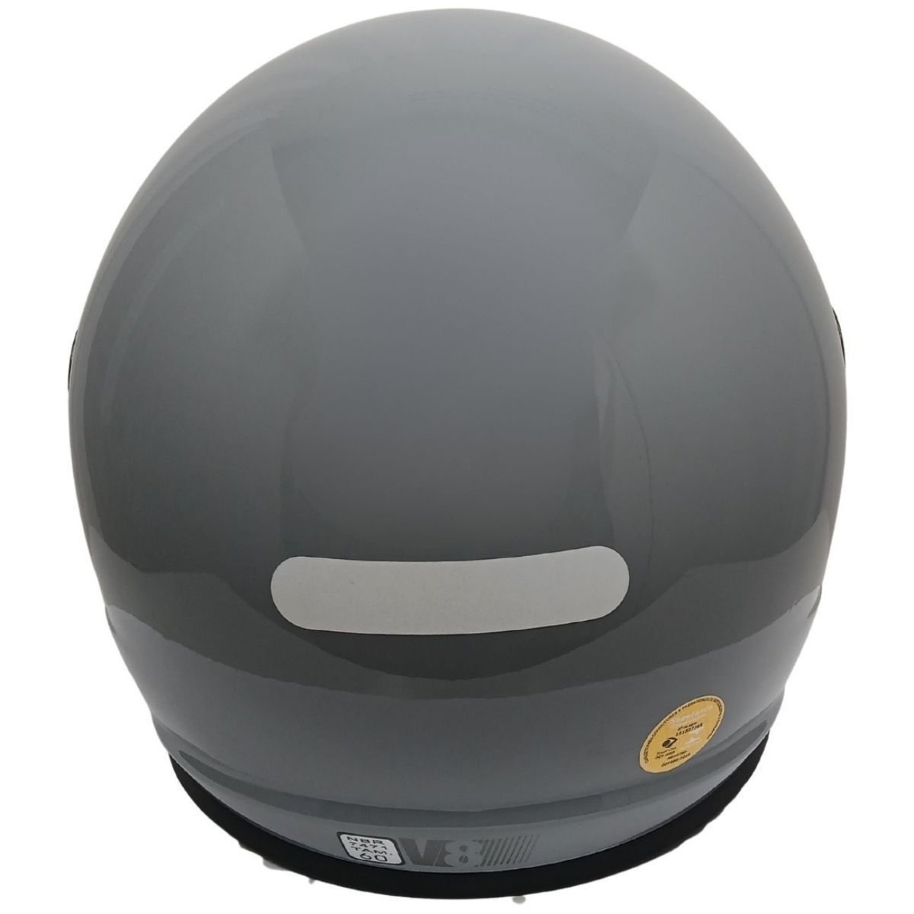 Capacete Fechado Norisk V8 Monocolor Nardo Cinza
