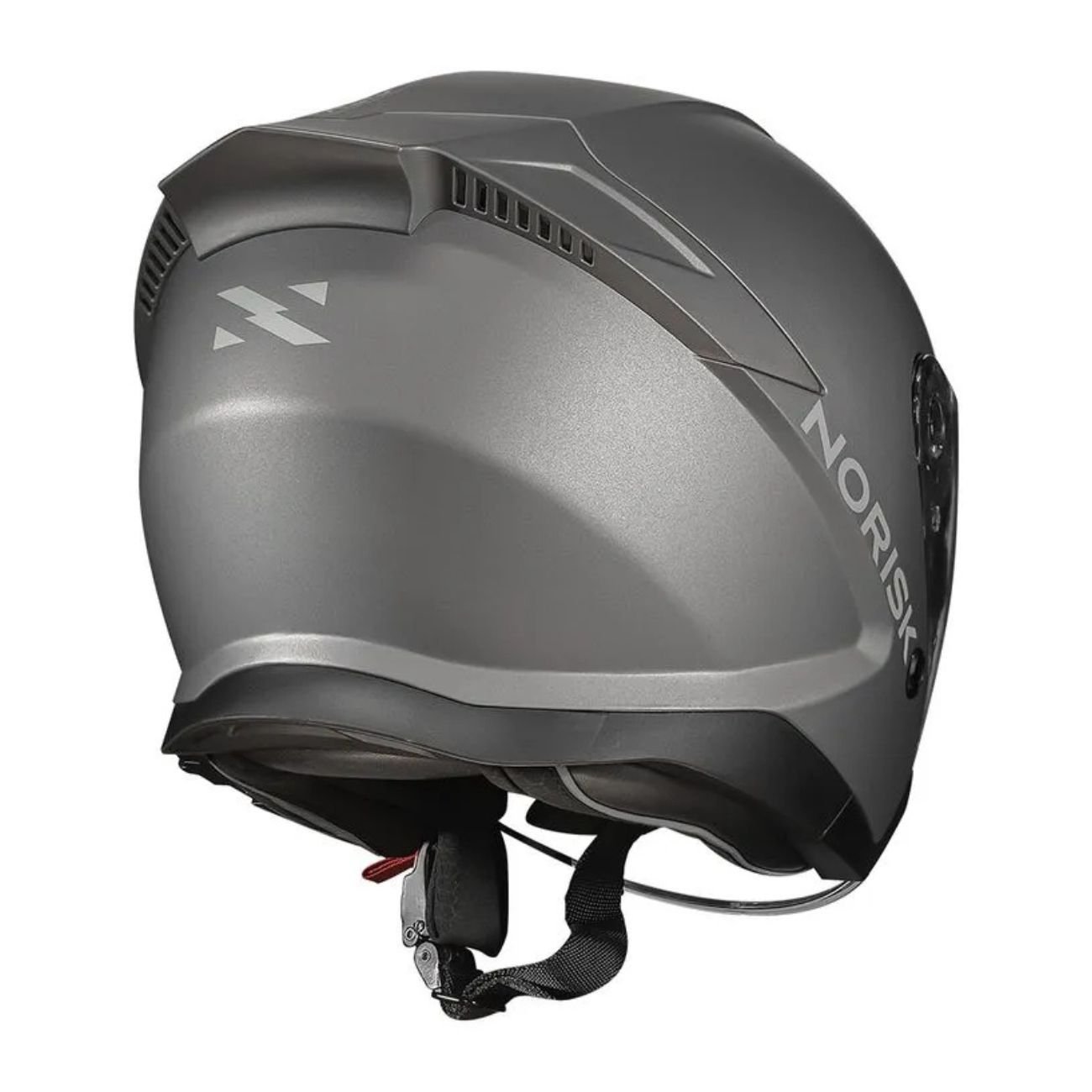 Capacete Norisk City Monocolor Cinza Fosco
