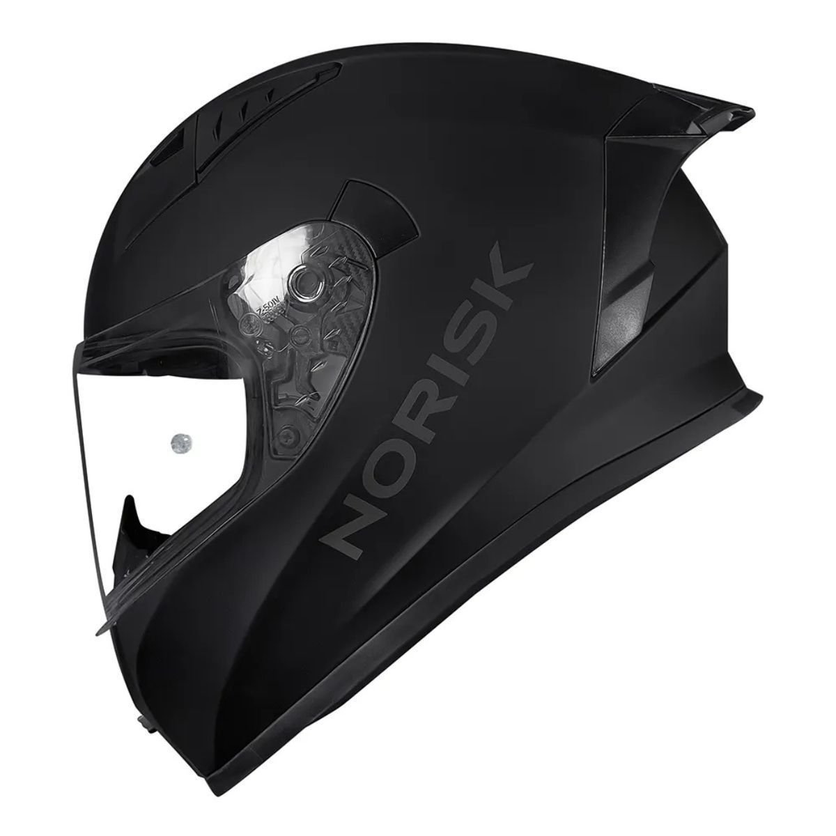 Capacete Fechado Norisk Flow Monocolor Preto Fosco