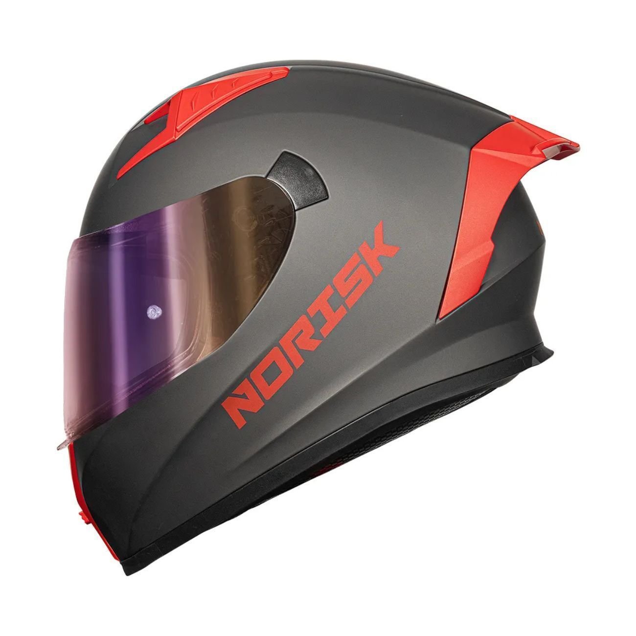 Capacete Norisk Flow Monocolor Titanium