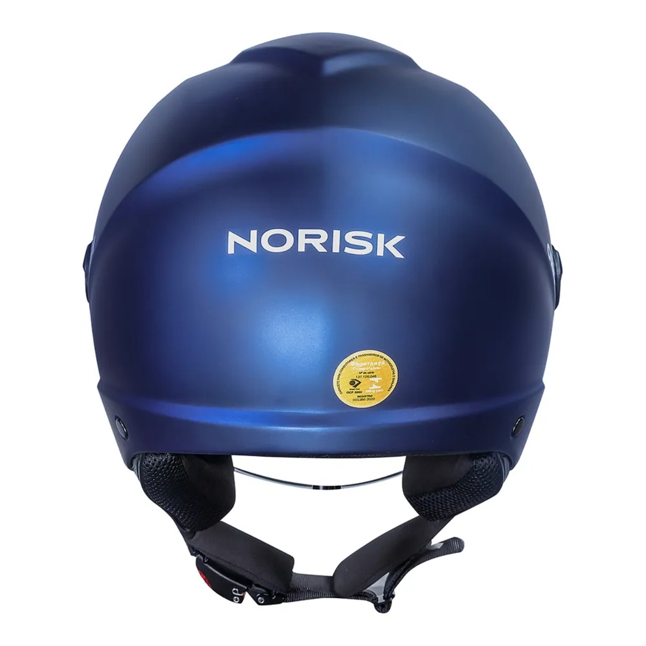 Capacete Aberto Norisk Orion SV Monocolor Azul Fosco Original