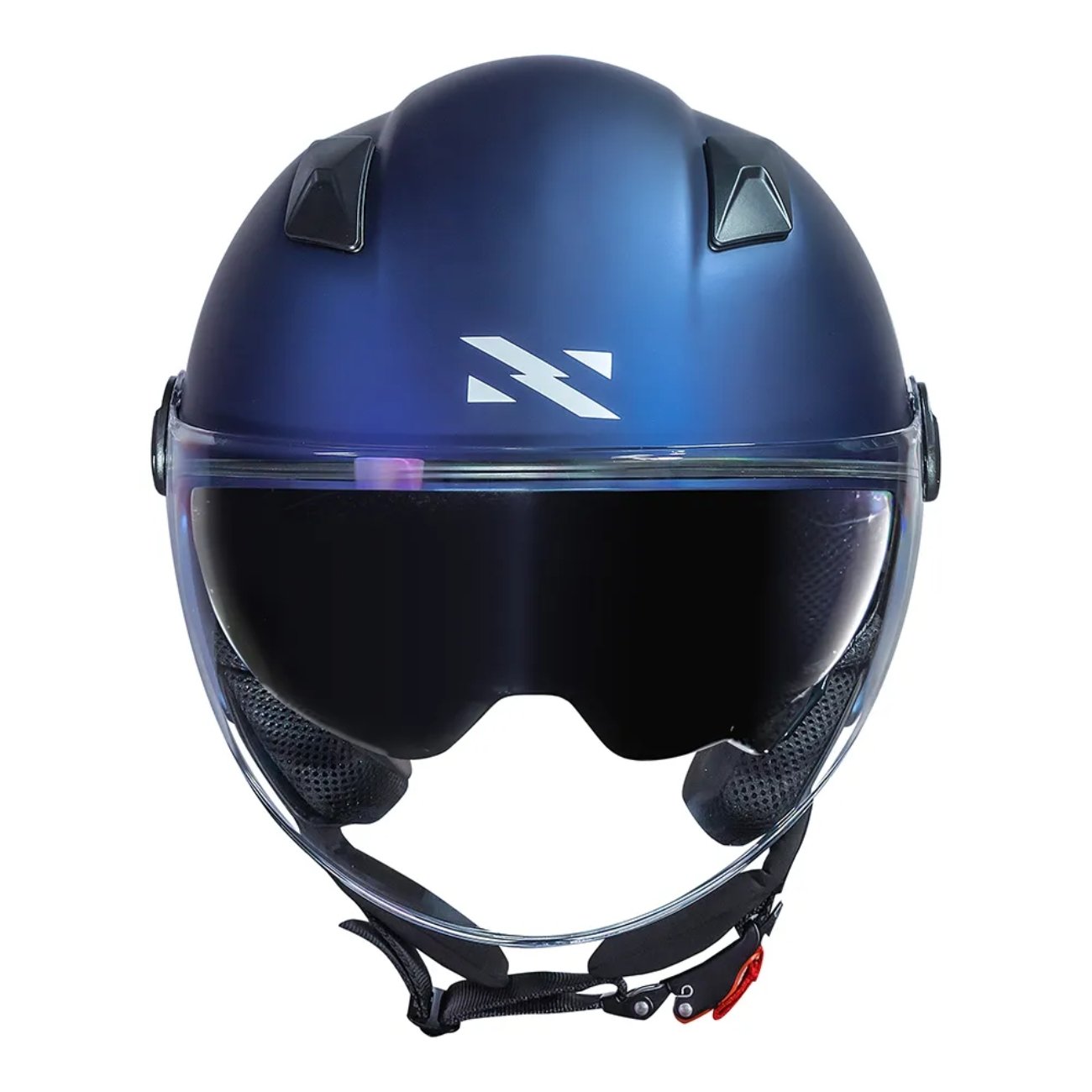 Capacete Aberto Norisk Orion SV Monocolor Azul Fosco Original