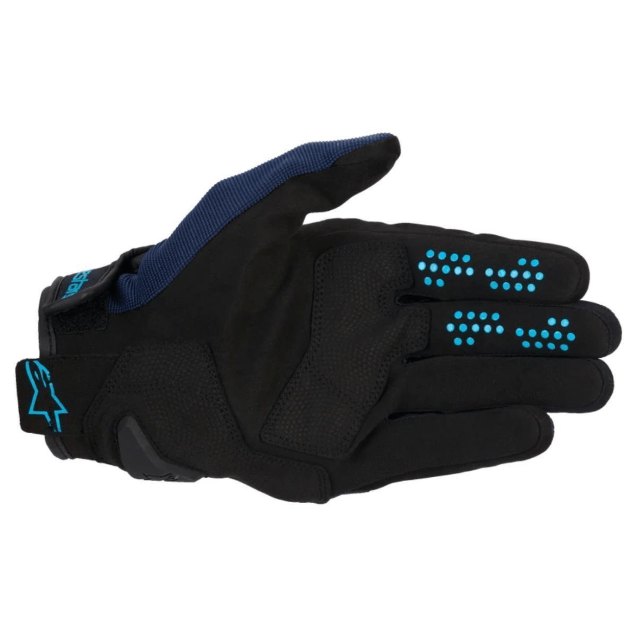 Luva Motociclista Alpinestars Chrome V2 Azul Escura Original