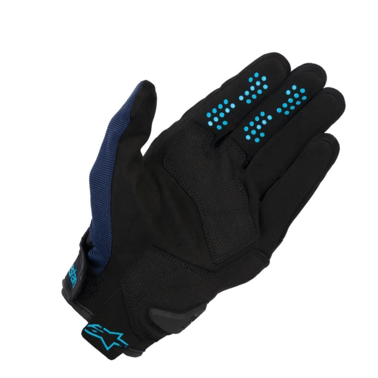 Luva Motociclista Alpinestars Chrome V2 Azul Escura Original
