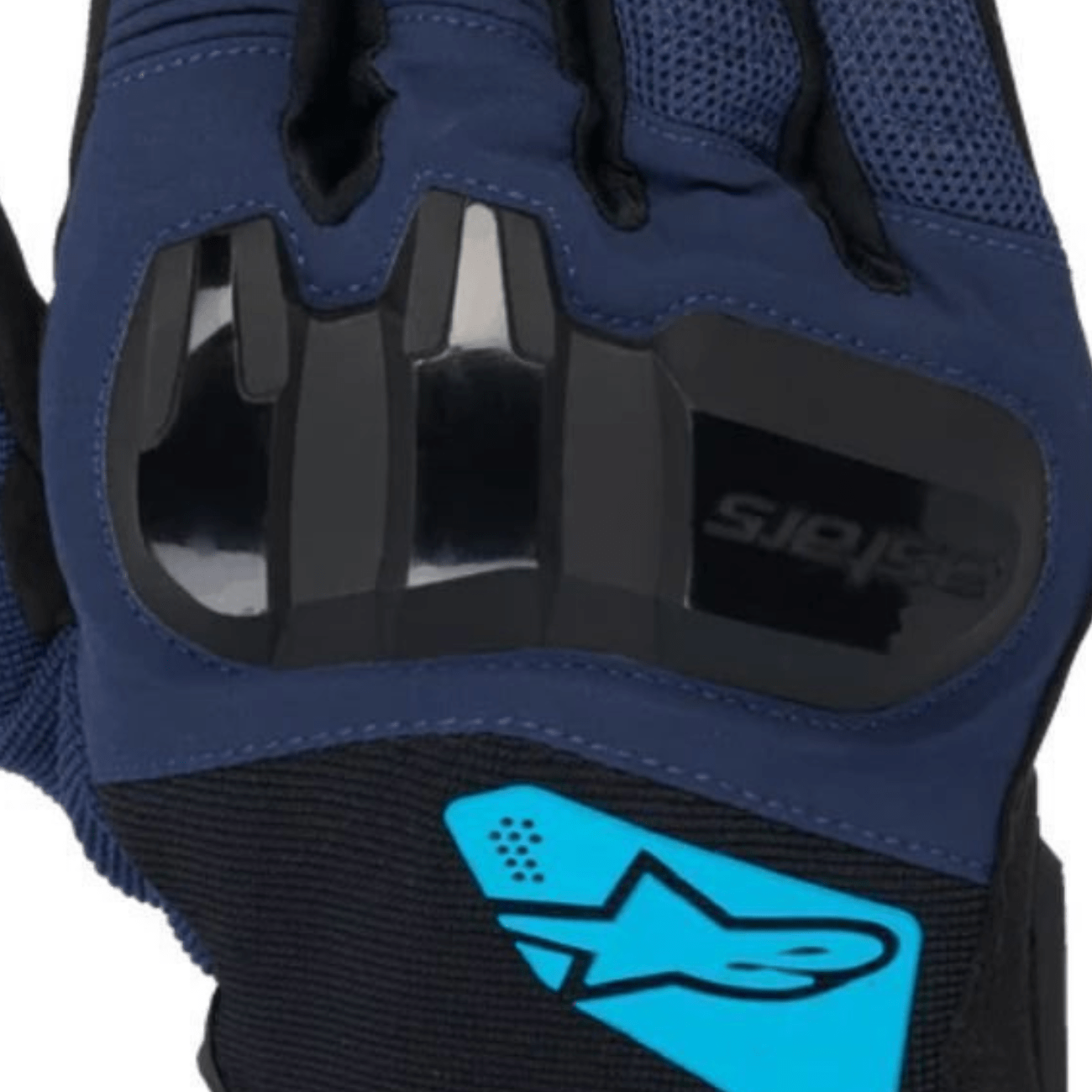 Luva Motociclista Alpinestars Chrome V2 Azul Escura Original