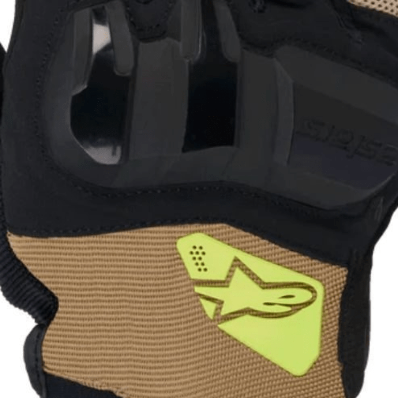 Luva Motociclista Alpinestars Chrome V2 Caqui Preta Original