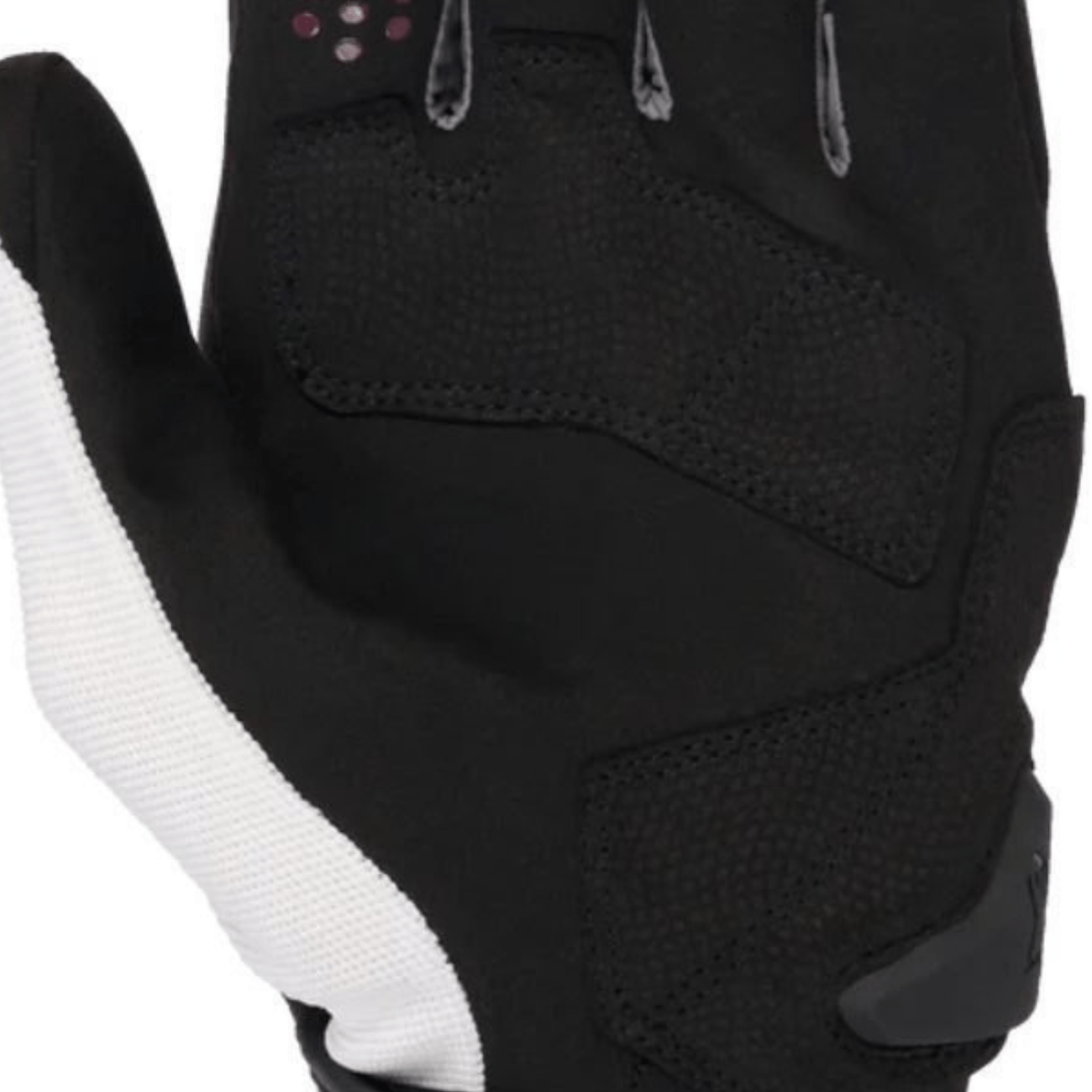 Luva Motociclista Alpinestars Chrome Womens Branca Borgonha