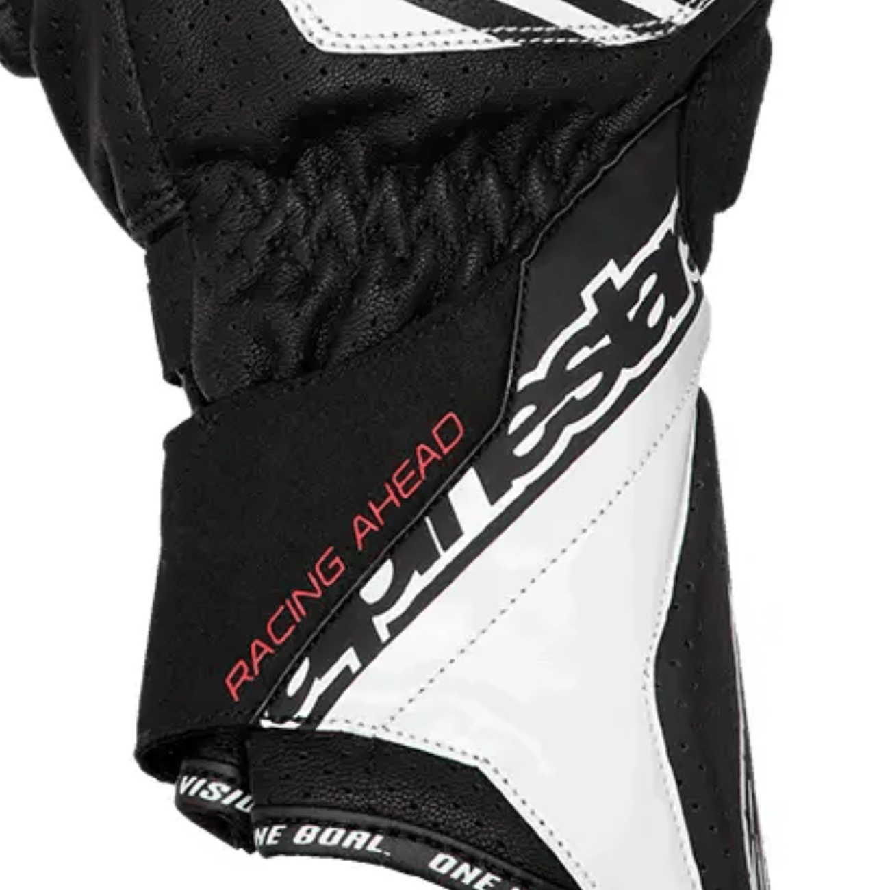 Luva Motociclista Alpinestars SP 3 Preta Branca Vermelha