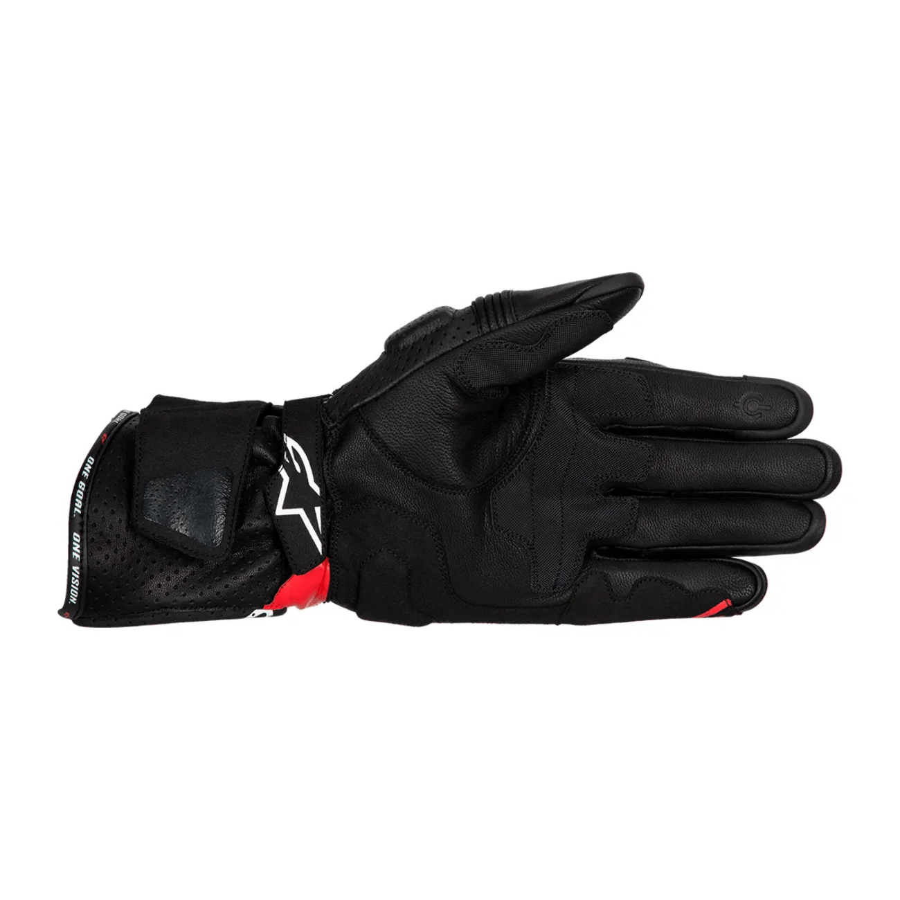 Luva Motociclista Alpinestars SP 3 Preta Vermelha Branca