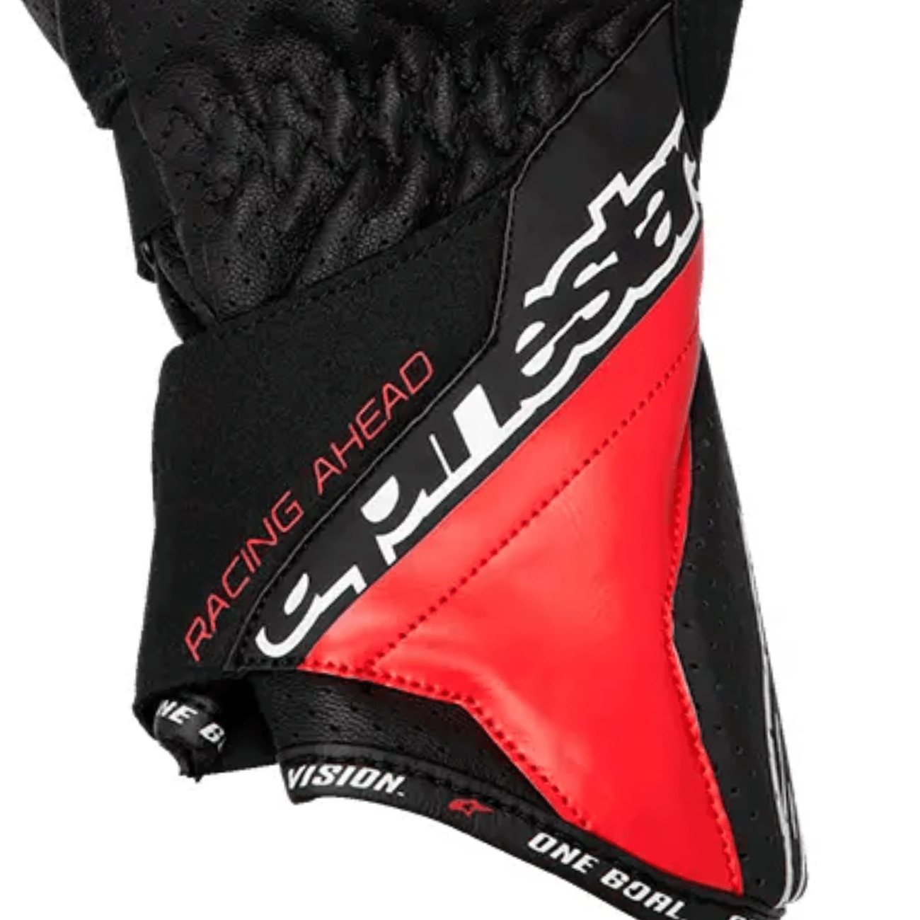Luva Motociclista Alpinestars SP 3 Preta Vermelha Branca
