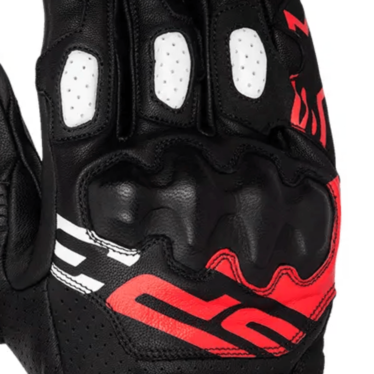 Luva Motociclista Alpinestars SP 3 Preta Vermelha Branca
