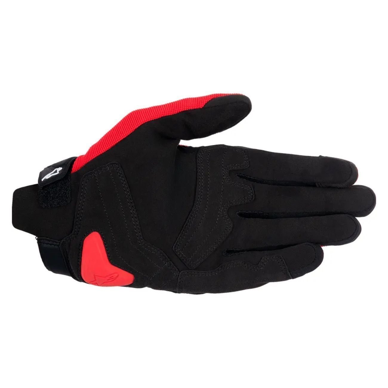 Luva Motociclista Alpinestars SP X 1 Vermelha Bright Preta Branca