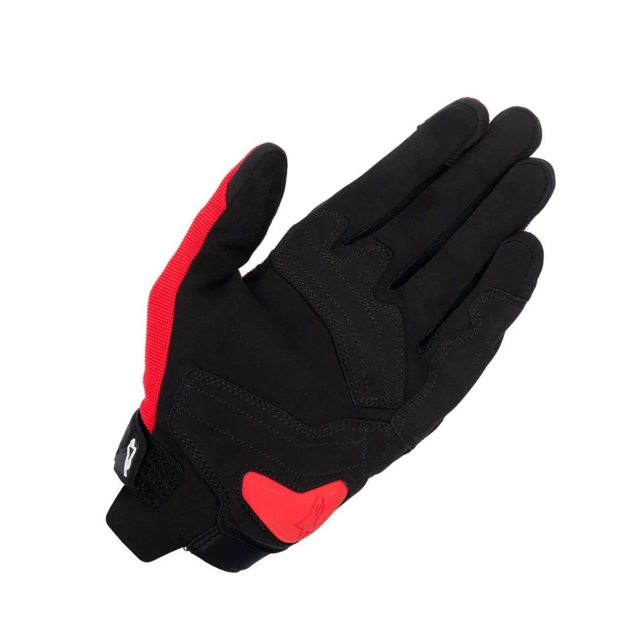 Luva Motociclista Alpinestars SP X 1 Vermelha Bright Preta Branca