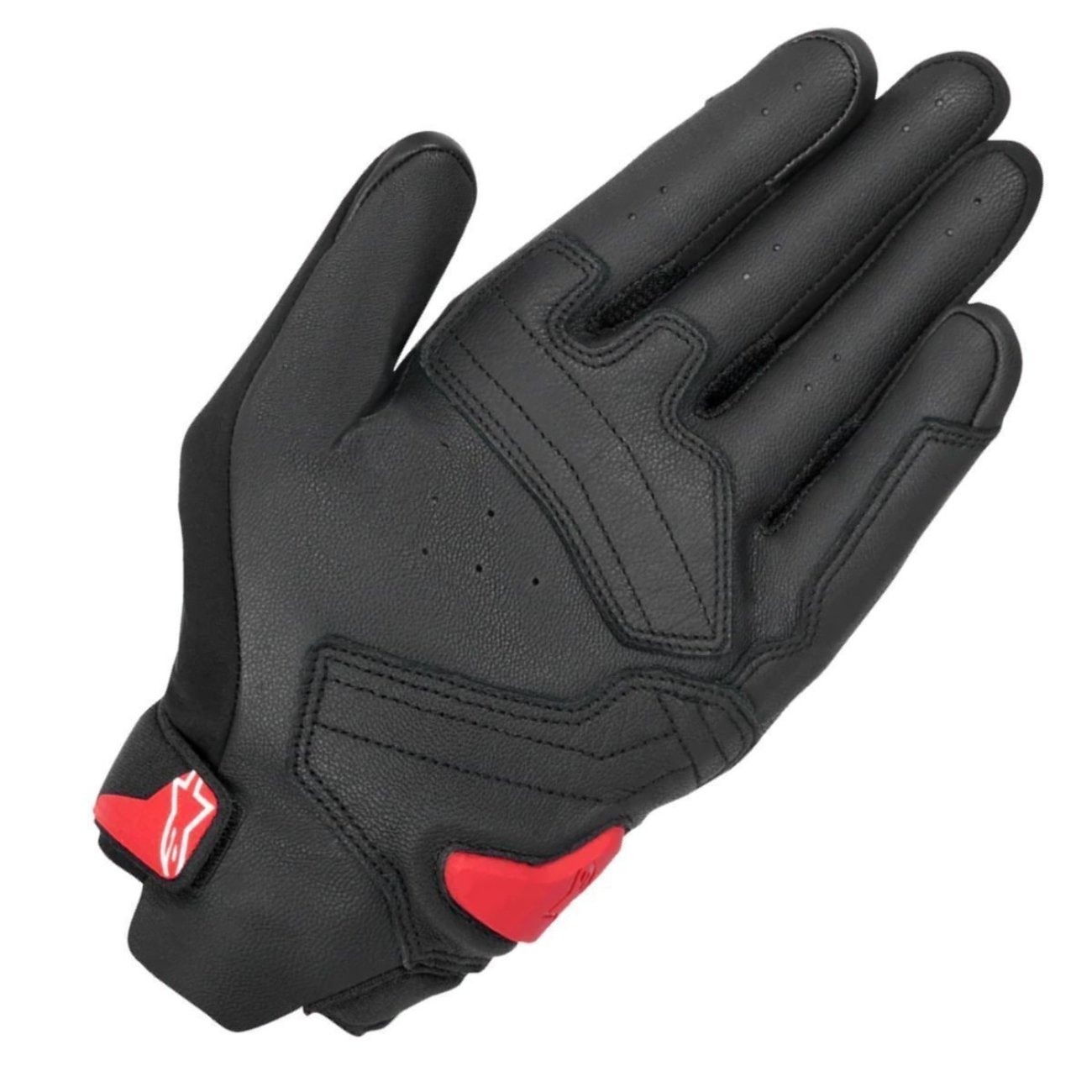Luva Motociclista Alpinestars SP X 7 Air Preta Vermelha Branca