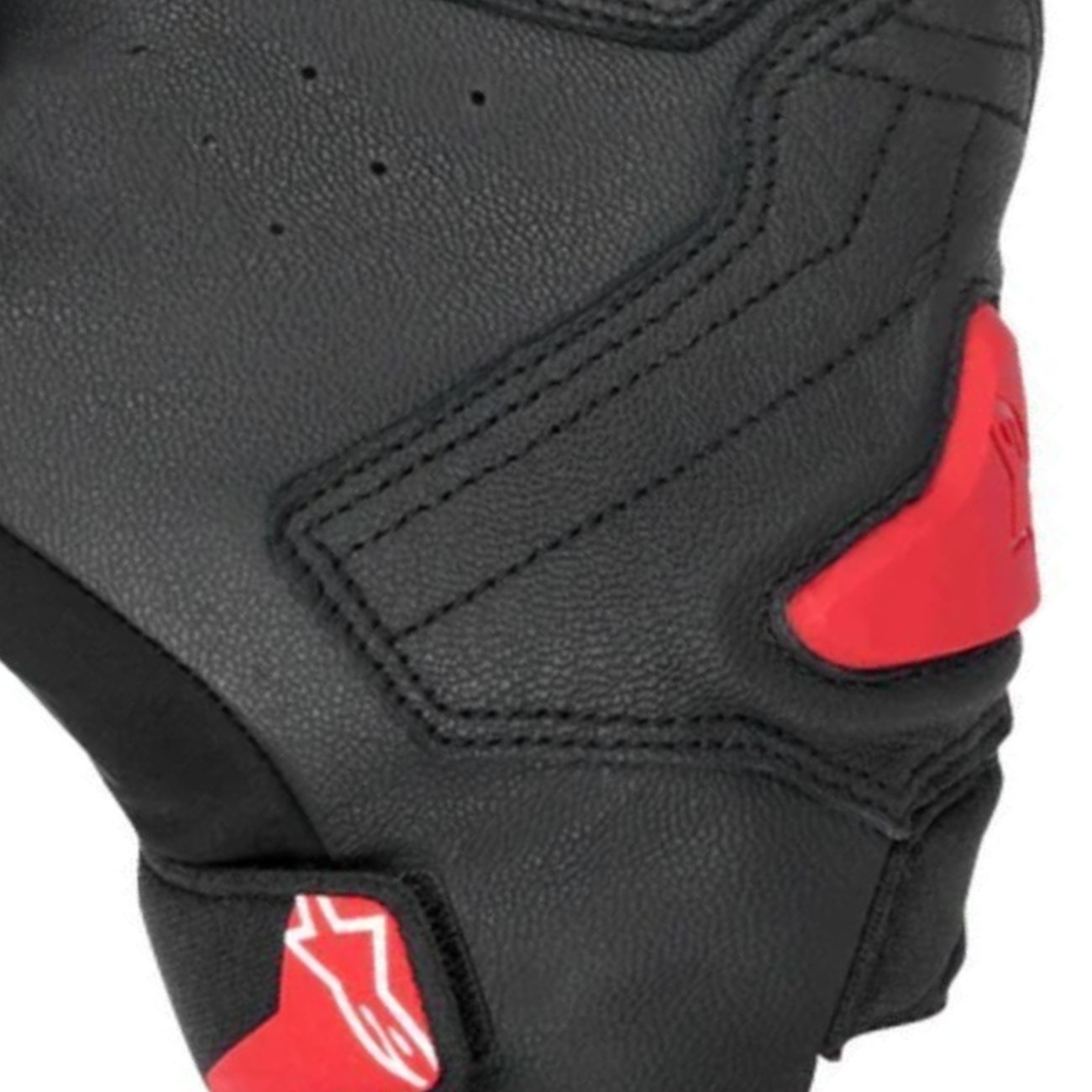 Luva Motociclista Alpinestars SP X 7 Air Preta Vermelha Branca