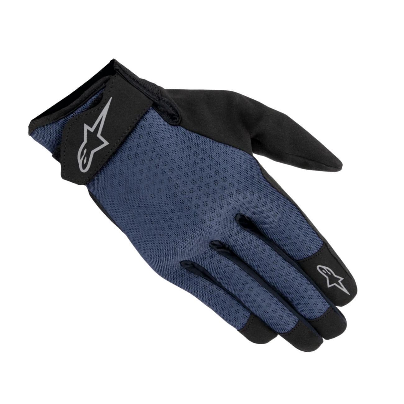 Luva Motociclista Alpinestars Stated Air Azul Escuro Preto