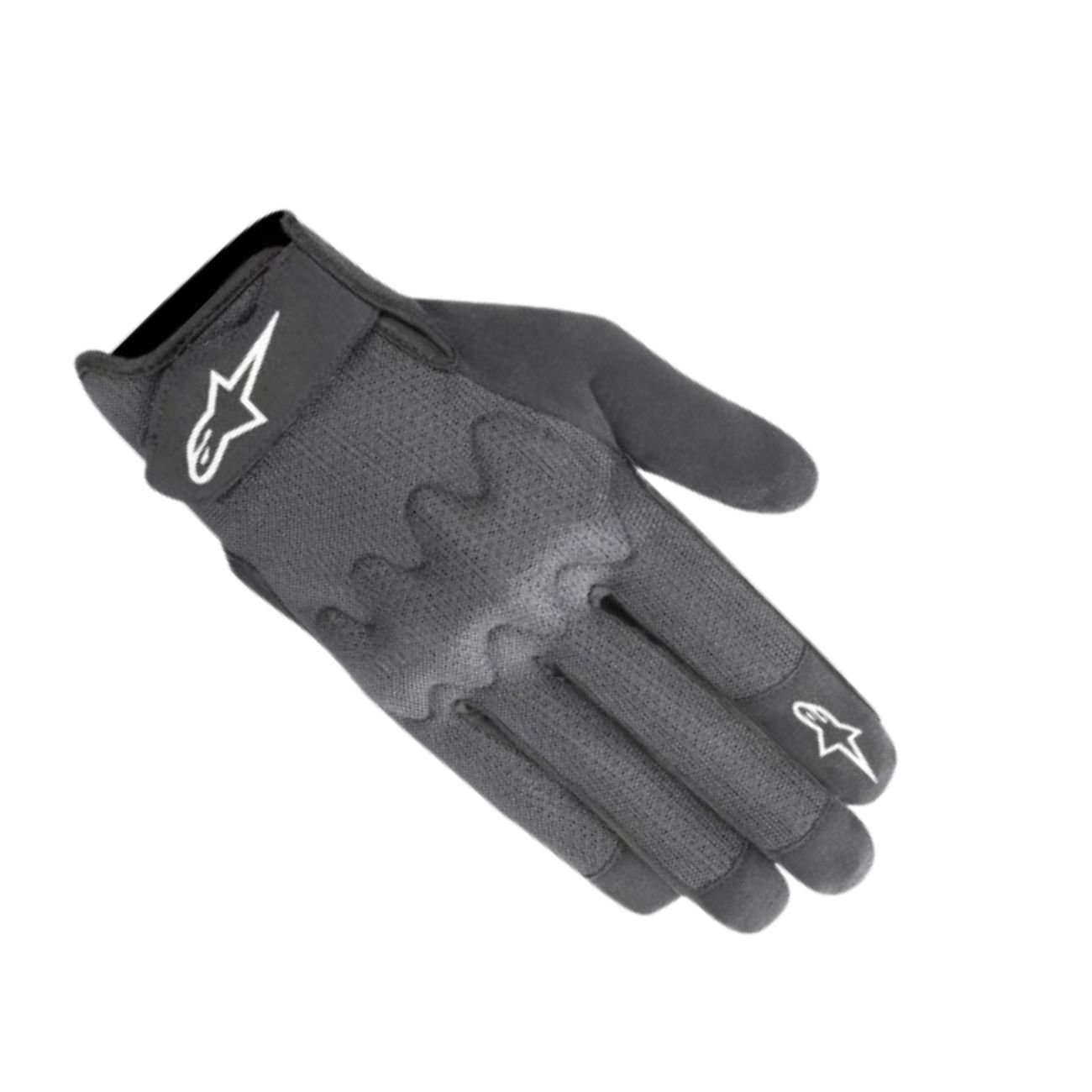 Luva Motociclista Alpinestars Stated Air Preto Prata Original