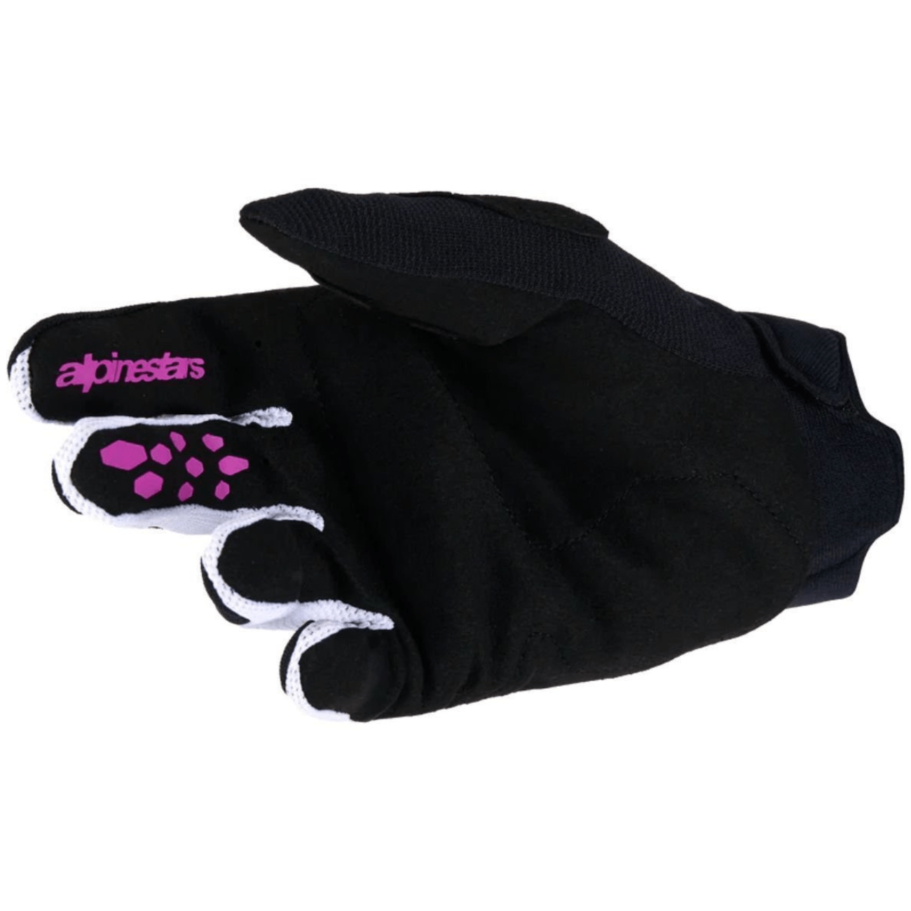 Luva Motociclista Off Road Alpinestars Full Bore V2 Roxa Preta
