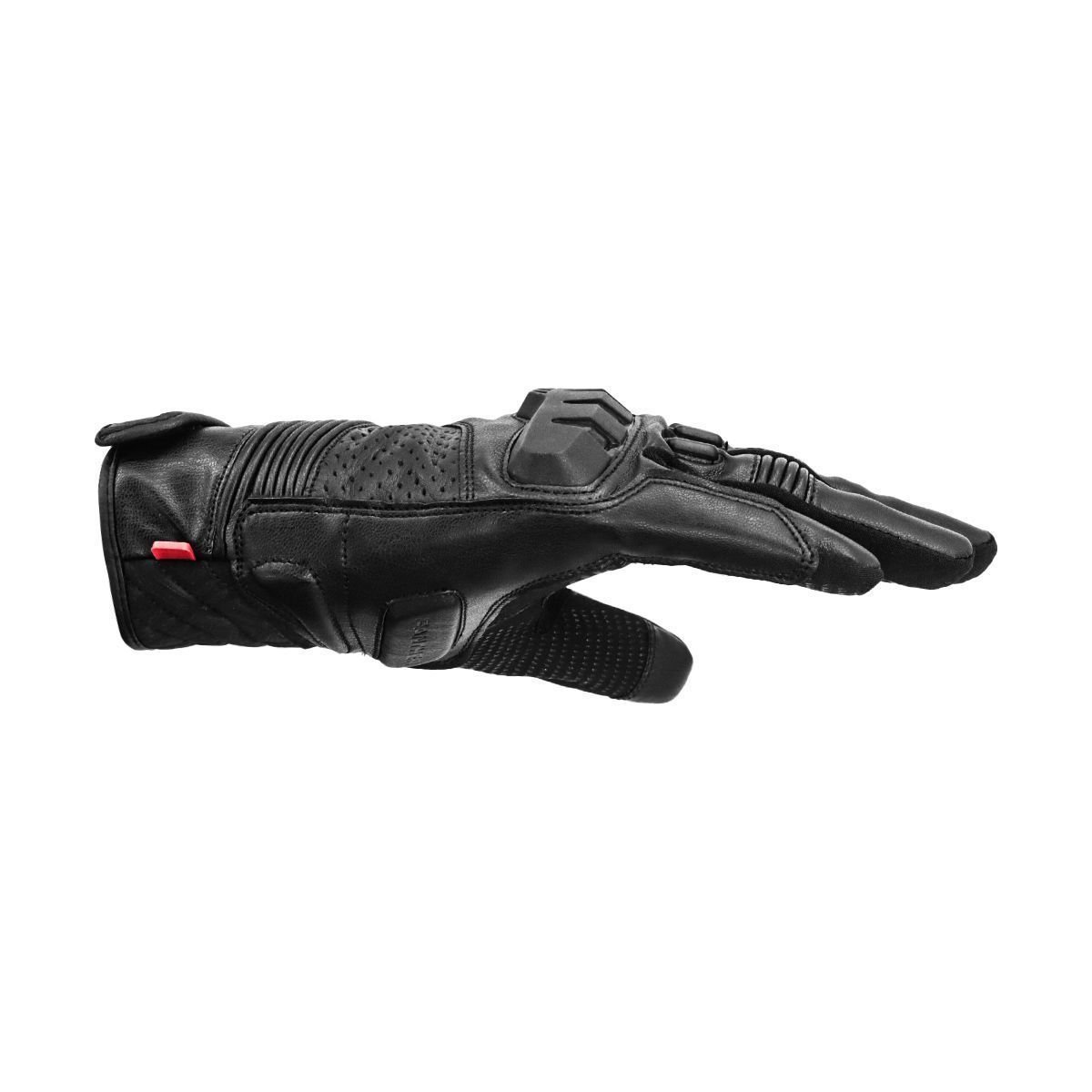 Luva Texx Panther Couro Touch Moto Motociclista Preta