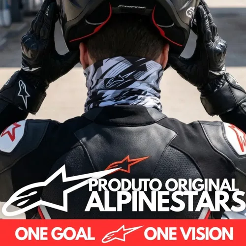 Bandana Alpinestars Blurred Preta Anthracite