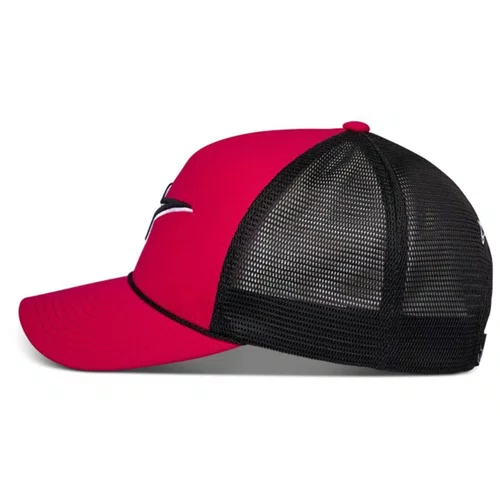 Bone Alpinestars Ageless Shadow Trucker Preto Vermelho