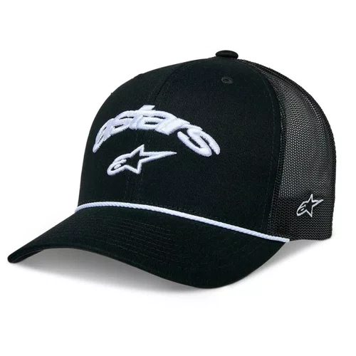 Bone Alpinestars Agree Trucker Preto Preto