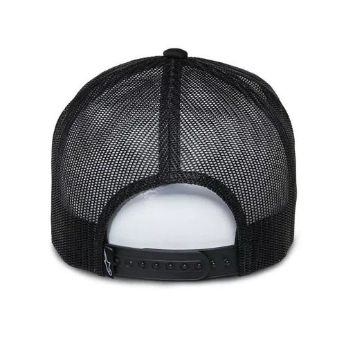 Boné Alpinestars Ayess Trucker Preto Branco Original Premium