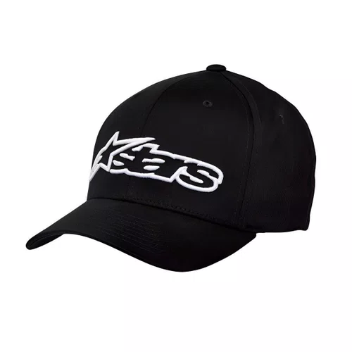 Bone Alpinestars Blaze Flexfit Ag Preto Branco