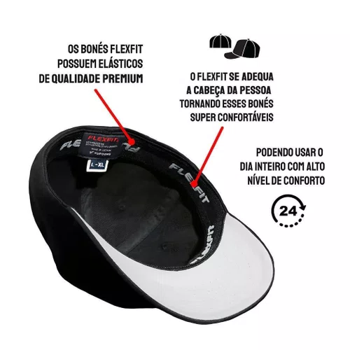 Boné Alpinestars Corp Shift 2 Flexfit Ag Chumbo Preto