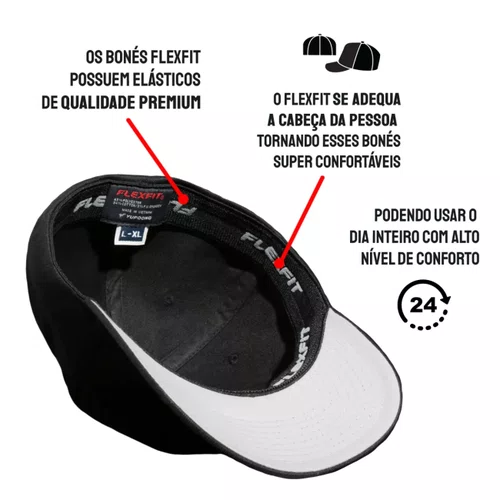 Bone Alpinestars Corp Shift 2 Flexfit Preto Preto
