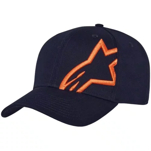 Bone Alpinestars Corp Snap 2 Azul Marinho Laranja