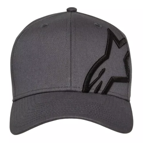 Bone Alpinestars Corp Snap 2 Cinza Escuro Preto Original