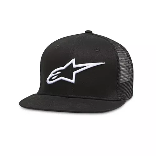 Bone Alpinestars Corp Trucker Preto Branco