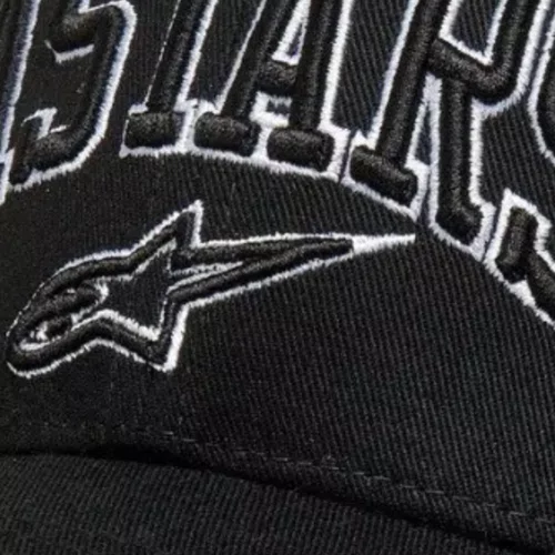 Bone Alpinestars Dunker Trucker Preto Branco