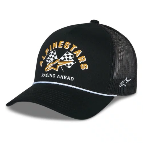 Bone Alpinestars Finisher Trucker Preto Preto