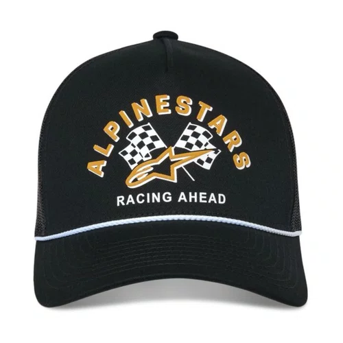 Bone Alpinestars Finisher Trucker Preto Preto