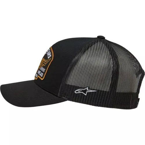 Bone Alpinestars Heritage Patch Trucker Preto
