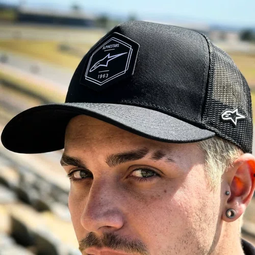 Boné Alpinestars Hexeon Trucker Preto